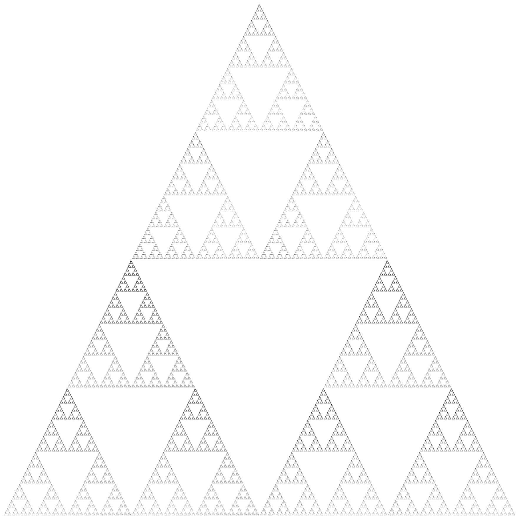 Sierpinski Triangle 9